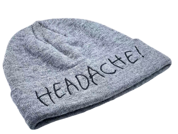 Embroidered Letter Beanie