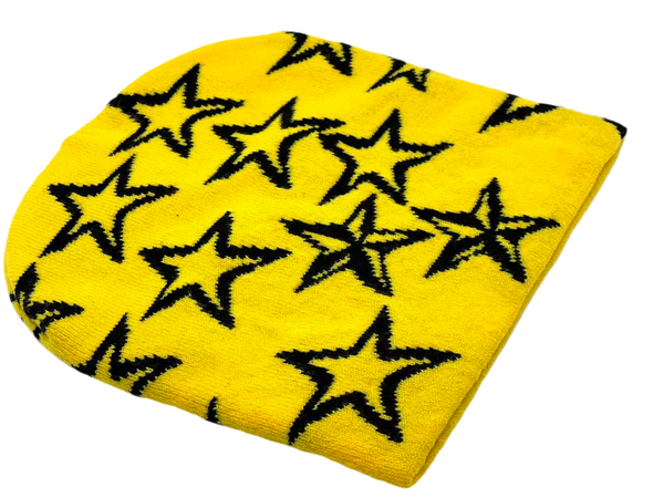 Streetwear Star Knit Beanie – Trendy seasons Style