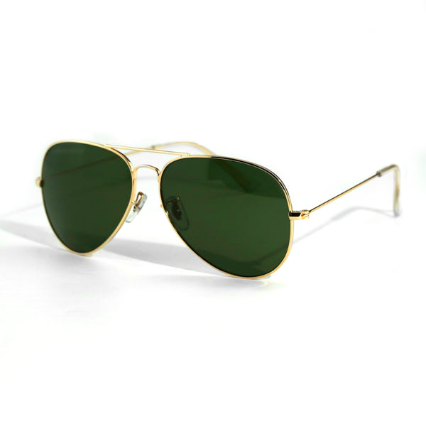 CLASSIC AVIATOR  GREEN GOLD